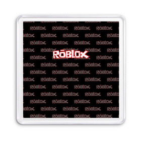 Магнит 55*55 с принтом Roblox в Белгороде, Пластик | Размер: 65*65 мм; Размер печати: 55*55 мм | game | gamer | roblox | игры | логотип | роблокс