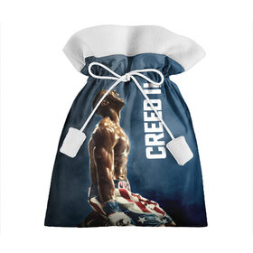Подарочный 3D мешок с принтом Creed 2 в Белгороде, 100% полиэстер | Размер: 29*39 см | creed | jordan | lundgren | stallone | бальбоа | бокс | джордан | крид | лундгрен | ринг | рокки | сильвестр | сталлоне