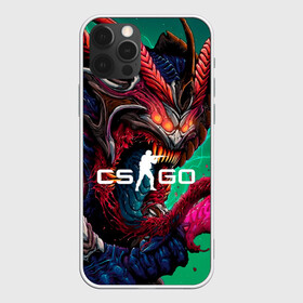 Чехол для iPhone 12 Pro с принтом CS GO  hyper beast skin в Белгороде, силикон | область печати: задняя сторона чехла, без боковых панелей | beast | counterstike | csgo | hyper | hyperbeast | m4a1s | steam | винтовка | контра | кс | ксго | шмотки