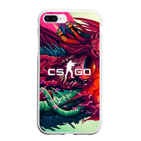 Чехол для iPhone 7Plus/8 Plus матовый с принтом CS GO hyper beast skin в Белгороде, Силикон | Область печати: задняя сторона чехла, без боковых панелей | beast | counterstike | csgo | hyper | hyperbeast | m4a1s | steam | винтовка | контра | кс | ксго | шмотки