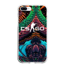 Чехол для iPhone 7Plus/8 Plus матовый с принтом CS GO hyper beast skin в Белгороде, Силикон | Область печати: задняя сторона чехла, без боковых панелей | beast | counterstike | csgo | hyper | hyperbeast | m4a1s | steam | винтовка | контра | кс | ксго | шмотки