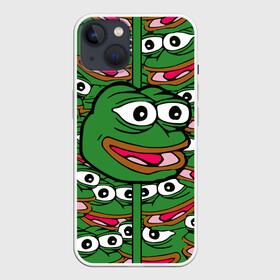 Чехол для iPhone 13 с принтом Good   Sad frog в Белгороде,  |  | bad | dab | frog | good | kek | pepe | sad | кек | лягушка | мем | мемы | пепе | со смыслом | фрог