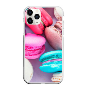 Чехол для iPhone 11 Pro матовый с принтом Macaroons в Белгороде, Силикон |  | Тематика изображения на принте: almond | cookie | dessert | food | macaroons | maccarone | maccherone | десерт | еда | макарон | макарони | макароны | макарун | макаруны | миндаль | миндальный | орех | печенье | сладкое | сладости