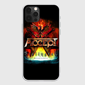 Чехол для iPhone 12 Pro Max с принтом Accept в Белгороде, Силикон |  | accept | heavy metal | power metal | группы | метал | музыка | пауэр метал | рок | хэви метал