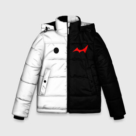 Зимняя куртка для мальчиков 3D с принтом MONOKUMA Eyes в Белгороде, ткань верха — 100% полиэстер; подклад — 100% полиэстер, утеплитель — 100% полиэстер | длина ниже бедра, удлиненная спинка, воротник стойка и отстегивающийся капюшон. Есть боковые карманы с листочкой на кнопках, утяжки по низу изделия и внутренний карман на молнии. 

Предусмотрены светоотражающий принт на спинке, радужный светоотражающий элемент на пуллере молнии и на резинке для утяжки | Тематика изображения на принте: ahegao | anime | bear | blood | danganronpa | derector | despair | girls | happy | havoc | manga | monokuma | panda | red | robot | trigger | ultra | аниме | ахегао | директор | кровь | манга | медведь | монокума | панда | робот
