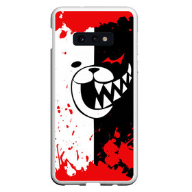 Чехол для Samsung S10E с принтом MONOKUMA Blood в Белгороде, Силикон | Область печати: задняя сторона чехла, без боковых панелей | ahegao | anime | bear | blood | danganronpa | derector | despair | girls | happy | havoc | manga | monokuma | panda | red | robot | trigger | ultra | аниме | ахегао | директор | кровь | манга | медведь | монокума | панда | робот