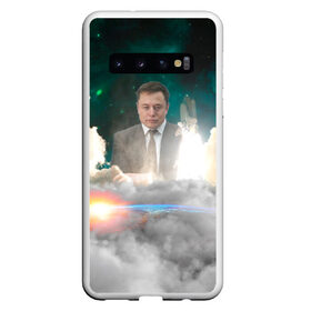 Чехол для Samsung Galaxy S10 с принтом Elon Musk Thinker (Илон Маск) в Белгороде, Силикон | Область печати: задняя сторона чехла, без боковых панелей | Тематика изображения на принте: elon musk | space | space x | tesla | дым | илон маск | инопланетяне | космос | личность | мыслитель | облака | планета | ракета | спейс | тесла | философ | шаттл