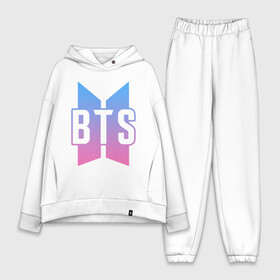 Женский костюм хлопок Oversize с принтом BTS YOURSELF ANSWER в Белгороде,  |  | bangtan boys | bt21 | bts | bts army | bts stickers | j hope | jimin | jin | jungkook | k pop | rap monster | rapmon | suga | v | yourself answer | бтс | корея | стикеры bts