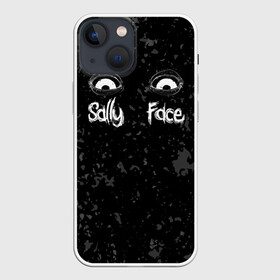 Чехол для iPhone 13 mini с принтом SALLY FACE Eyes в Белгороде,  |  | blue | face | fisher | game | games | gizmo | hair | larry | mask | sally | волосы | гизмо | голубые | игра | игры | ларри | маска | протез | сали | салли | синие | синий | триллер | ужасы | фейс | фишер | фэйс | хоррор