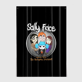 Постер с принтом Sally Face Episode Three в Белгороде, 100% бумага
 | бумага, плотность 150 мг. Матовая, но за счет высокого коэффициента гладкости имеет небольшой блеск и дает на свету блики, но в отличии от глянцевой бумаги не покрыта лаком | blue | face | fisher | game | games | gizmo | hair | larry | mask | sally | волосы | гизмо | голубые | игра | игры | ларри | маска | протез | сали | салли | синие | синий | триллер | ужасы | фейс | фишер | фэйс | хоррор