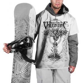 Накидка на куртку 3D с принтом Bullet For My Valentine в Белгороде, 100% полиэстер |  | 