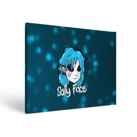 Холст прямоугольный с принтом Sally Face в Белгороде, 100% ПВХ |  | blue | face | fisher | game | games | gizmo | hair | larry | mask | sally | волосы | гизмо | голубые | игра | игры | ларри | маска | протез | сали | салли | синие | синий | триллер | ужасы | фейс | фишер | фэйс | хоррор