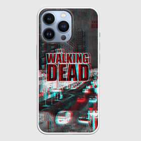 Чехол для iPhone 13 Pro с принтом the walking dead glitch в Белгороде,  |  | glitch | the walking dead | апокалипсис | глитч | зомби | помехи | ходячие мертвецы
