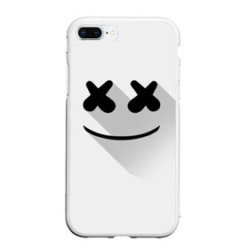 Чехол для iPhone 7Plus/8 Plus матовый с принтом Marshmello в Белгороде, Силикон | Область печати: задняя сторона чехла, без боковых панелей | marshmello | диджей | клуб | клубная музыка | маршмеллоу | маршмэлло | маршмэллоу | музыка | электронная