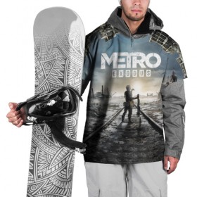 Накидка на куртку 3D с принтом Metro в Белгороде, 100% полиэстер |  | exodus | metro | stalker | артем | исход | метро | сталкер | эксодус