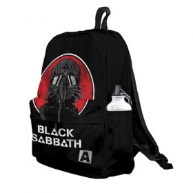 Рюкзак 3D с принтом Black Sabbath в Белгороде, 100% полиэстер | лямки с регулируемой длиной, сверху петелька, чтобы рюкзак можно было повесить на вешалку. Основное отделение закрывается на молнию, как и внешний карман. Внутри два дополнительных кармана, один из которых закрывается на молнию. По бокам два дополнительных кармашка | black sabbath | hard rock | heavy metal | блэк сабат | группы | метал | музыка | оззи осборн | рок | хард рок | хэви метал