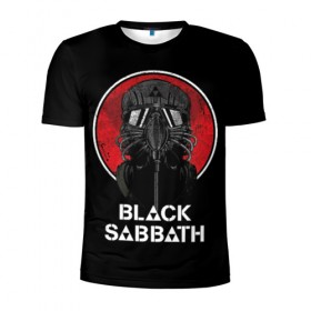 Мужская футболка 3D спортивная с принтом Black Sabbath в Белгороде, 100% полиэстер с улучшенными характеристиками | приталенный силуэт, круглая горловина, широкие плечи, сужается к линии бедра | black sabbath | hard rock | heavy metal | блэк сабат | группы | метал | музыка | оззи осборн | рок | хард рок | хэви метал