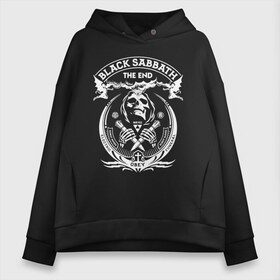 Женское худи Oversize хлопок с принтом Black Sabbath в Белгороде, френч-терри — 70% хлопок, 30% полиэстер. Мягкий теплый начес внутри —100% хлопок | боковые карманы, эластичные манжеты и нижняя кромка, капюшон на магнитной кнопке | black sabbath | hard rock | heavy metal | блэк сабат | группы | метал | музыка | оззи осборн | рок | хард рок | хэви метал