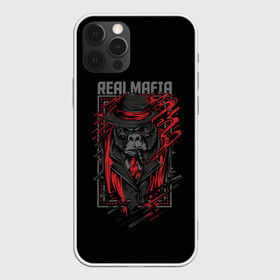 Чехол для iPhone 12 Pro с принтом Реальная Мафия в Белгороде, силикон | область печати: задняя сторона чехла, без боковых панелей | gangster | mafia | банда | банды | гангстер | горилла | мафия | обезьяна | обезьяны