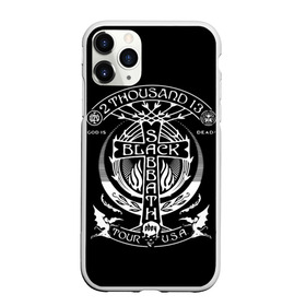 Чехол для iPhone 11 Pro матовый с принтом Black Sabbath в Белгороде, Силикон |  | black sabbath | hard rock | heavy metal | блэк сабат | группы | метал | музыка | оззи осборн | рок | хард рок | хэви метал