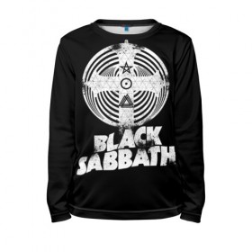 Детский лонгслив 3D с принтом Black Sabbath в Белгороде, 100% полиэстер | длинные рукава, круглый вырез горловины, полуприлегающий силуэт
 | black sabbath | hard rock | heavy metal | блэк сабат | группы | метал | музыка | оззи осборн | рок | хард рок | хэви метал