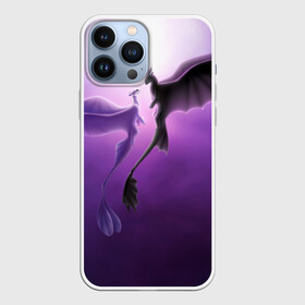 Чехол для iPhone 13 Pro Max с принтом как приручить дракона в Белгороде,  |  | light fury | night fury | беззубик | дракон | как приручить дракона | ночная фурия