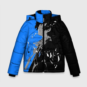 Зимняя куртка для мальчиков 3D с принтом Makoto Yuki - Persona 5 в Белгороде, ткань верха — 100% полиэстер; подклад — 100% полиэстер, утеплитель — 100% полиэстер | длина ниже бедра, удлиненная спинка, воротник стойка и отстегивающийся капюшон. Есть боковые карманы с листочкой на кнопках, утяжки по низу изделия и внутренний карман на молнии. 

Предусмотрены светоотражающий принт на спинке, радужный светоотражающий элемент на пуллере молнии и на резинке для утяжки | anime | game | makoto yuki | persona 5 | yuki | аниме | игра персонаж | мужчина | человек
