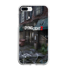 Чехол для iPhone 7Plus/8 Plus матовый с принтом DyingLight2 в Белгороде, Силикон | Область печати: задняя сторона чехла, без боковых панелей | baggie | dying light | game | good night good luck | survival horror | techland | the following | zombie | багги | зараженные | зомби | игры