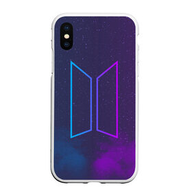 Чехол для iPhone XS Max матовый с принтом BTS LOVE YOURSELF в Белгороде, Силикон | Область печати: задняя сторона чехла, без боковых панелей | bangtan boys | bt21 | bts | bts army | bts stickers | j hope | jimin | jin | jungkook | k pop | rap monster | rapmon | suga | v | бтс | корея | стикеры bts