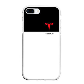 Чехол для iPhone 7Plus/8 Plus матовый с принтом TESLA в Белгороде, Силикон | Область печати: задняя сторона чехла, без боковых панелей | car | elon | motors | musk | tesla | авто | автомобиль | илон | кар | лого | маск | машина | моторс | тесла | тэсла