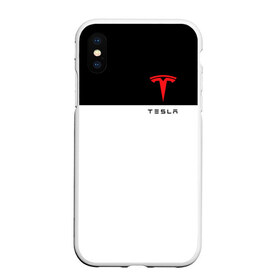 Чехол для iPhone XS Max матовый с принтом TESLA в Белгороде, Силикон | Область печати: задняя сторона чехла, без боковых панелей | car | elon | motors | musk | tesla | авто | автомобиль | илон | кар | лого | маск | машина | моторс | тесла | тэсла