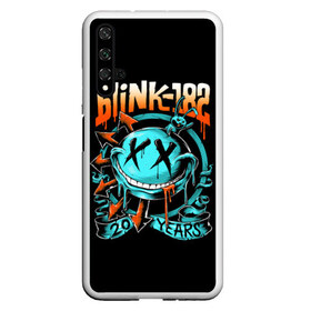 Чехол для Honor 20 с принтом Blink 182 в Белгороде, Силикон | Область печати: задняя сторона чехла, без боковых панелей | punk | группы | кролик | музыка | панк
