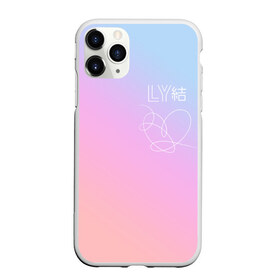 Чехол для iPhone 11 Pro матовый с принтом BTS LOVE YOURSELF в Белгороде, Силикон |  | bangtan boys | bt21 | bts | bts army | bts stickers | j hope | jimin | jin | jungkook | k pop | rap monster | rapmon | suga | v | бтс | корея | стикеры bts