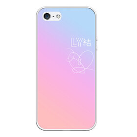 Чехол для iPhone 5/5S матовый с принтом BTS LOVE YOURSELF в Белгороде, Силикон | Область печати: задняя сторона чехла, без боковых панелей | bangtan boys | bt21 | bts | bts army | bts stickers | j hope | jimin | jin | jungkook | k pop | rap monster | rapmon | suga | v | бтс | корея | стикеры bts