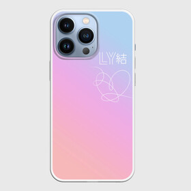 Чехол для iPhone 13 Pro с принтом BTS LOVE YOURSELF в Белгороде,  |  | bangtan boys | bt21 | bts | bts army | bts stickers | j hope | jimin | jin | jungkook | k pop | rap monster | rapmon | suga | v | бтс | корея | стикеры bts