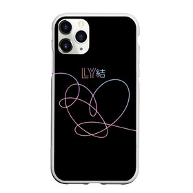 Чехол для iPhone 11 Pro матовый с принтом BTS LOVE YOURSELF в Белгороде, Силикон |  | bangtan boys | bt21 | bts | bts army | bts stickers | j hope | jimin | jin | jungkook | k pop | rap monster | rapmon | suga | v | бтс | корея | стикеры bts