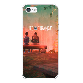 Чехол для iPhone 5/5S матовый с принтом Life is Strange в Белгороде, Силикон | Область печати: задняя сторона чехла, без боковых панелей | caulfield | chloe price | game | kate marsh | life | life is strange | life is strange: before the storm | max | strange | две луны | игры | кейт марш | колфилд | макс | подростки | студенты