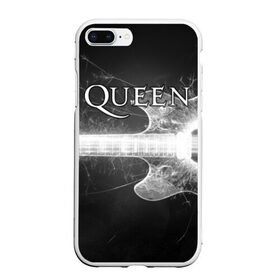 Чехол для iPhone 7Plus/8 Plus матовый с принтом Queen в Белгороде, Силикон | Область печати: задняя сторона чехла, без боковых панелей | Тематика изображения на принте: queen | брайан мэи | британская | группа | джон дикон | королева | роджер тейлор | рок | фредди меркьюри