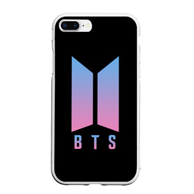 Чехол для iPhone 7Plus/8 Plus матовый с принтом BTS LOVE YOURSELF БТС в Белгороде, Силикон | Область печати: задняя сторона чехла, без боковых панелей | bangtan boys | bt21 | bts | bts army | bts stickers | j hope | jimin | jin | jungkook | k pop | rap monster | rapmon | suga | v | бтс | корея | стикеры bts