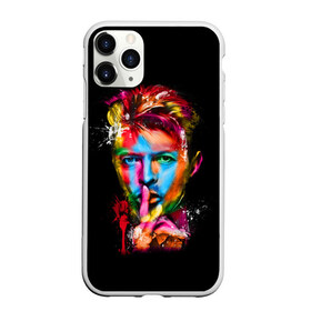 Чехол для iPhone 11 Pro матовый с принтом Дэвид Боуи в Белгороде, Силикон |  | bowie | david bowie | david robert jones | ziggy stardust | боуи | дэвид боуи | музыка | рок