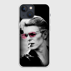 Чехол для iPhone 13 mini с принтом Дэвид Боуи в Белгороде,  |  | bowie | david bowie | david robert jones | ziggy stardust | боуи | дэвид боуи | музыка | рок