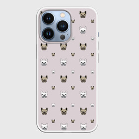 Чехол для iPhone 13 Pro с принтом Бульки в Белгороде,  |  | Тематика изображения на принте: английский | бульдог | пес | собака | французский