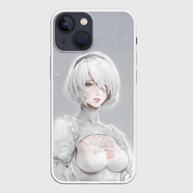 Чехол для iPhone 13 mini с принтом YoRHa в Белгороде,  |  | 2b | 9s | automata | game | nier | yorha | игра | ниа | нир | отомата