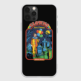 Чехол для iPhone 12 Pro Max с принтом Clowns Are Funny в Белгороде, Силикон |  | 80 е | 80s | 90 е | 90s | oldschool | retro | retrowave | stranger thing | vintage | винтаж | олдскул | ретро | ретровейв | странные дела