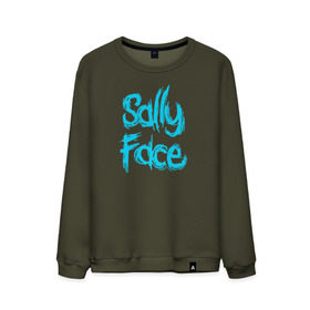Мужской свитшот хлопок с принтом SALLY FACE в Белгороде, 100% хлопок |  | face | game | horror | sally | sally face | игра | мальчик с протезом | салли | салли фейс | ужасы
