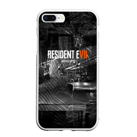 Чехол для iPhone 7Plus/8 Plus матовый с принтом RESIDENT EVIL 7 в Белгороде, Силикон | Область печати: задняя сторона чехла, без боковых панелей | biohazard | biohazard 7 | crocodile | fang | game | hand | monster | new umbrella | resident evil | resident evil 7 | umbrella | umbrella corp | umbrella corporation | zombie