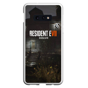 Чехол для Samsung S10E с принтом RESIDENT EVIL 7 в Белгороде, Силикон | Область печати: задняя сторона чехла, без боковых панелей | biohazard | biohazard 7 | crocodile | fang | game | hand | monster | new umbrella | resident evil | resident evil 7 | umbrella | umbrella corp | umbrella corporation | zombie