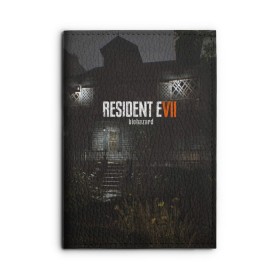 Обложка для автодокументов с принтом RESIDENT EVIL 7 в Белгороде, натуральная кожа |  размер 19,9*13 см; внутри 4 больших “конверта” для документов и один маленький отдел — туда идеально встанут права | Тематика изображения на принте: biohazard | biohazard 7 | crocodile | fang | game | hand | monster | new umbrella | resident evil | resident evil 7 | umbrella | umbrella corp | umbrella corporation | zombie