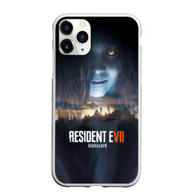 Чехол для iPhone 11 Pro матовый с принтом Resident Evil 7 в Белгороде, Силикон |  | biohazard | biohazard 7 | crocodile | fang | game | hand | monster | new umbrella | resident evil | resident evil 7 | umbrella | umbrella corp | umbrella corporation | zombie