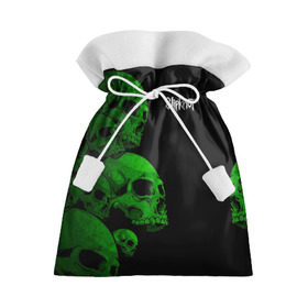 Подарочный 3D мешок с принтом Slipknot в Белгороде, 100% полиэстер | Размер: 29*39 см | Тематика изображения на принте: slipknot | грув | группа | джои джордисон | кори тейлор | метал | мик томсон | ню | петля | рок | слипкнот | удавка